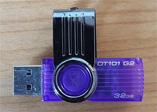 Gefälschter USB-Stick (kein Kingston-Orignal)